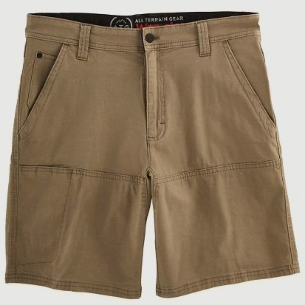 Wrangler Men's All-Terrain Cargo Shorts - Brown